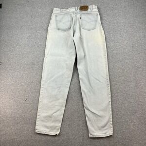 VTG Levis 550 Orange Tab Jeans Mens 32x32 Blue Light Wash Relaxed Fit Tapered